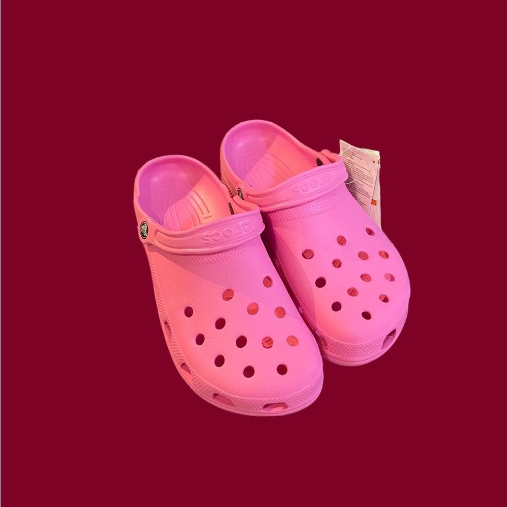 Updated New Fuchsia Color Crocs Multiple Sizes - image 1